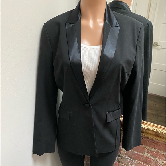 THE LIMITED| sport coat w/ shiny lapels| M - Picture 4 of 8